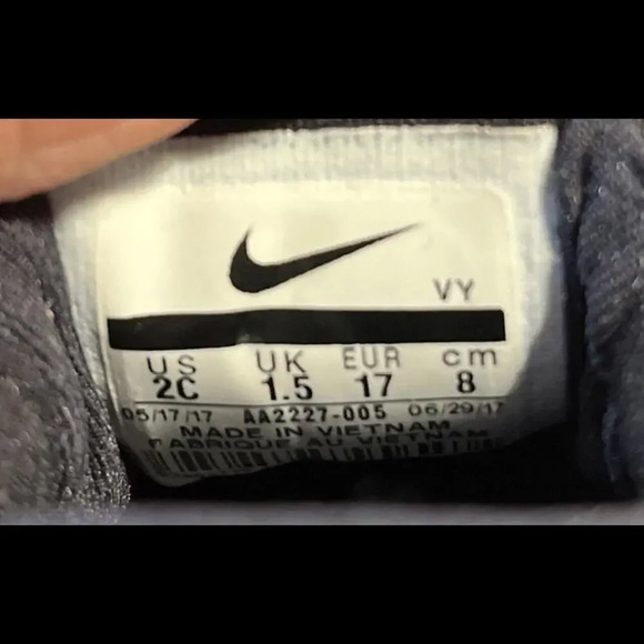 Nike Presto Fly Black Slip On Athletic Walking Sneakers Toddler Kids Size 2C - Picture 10 of 12